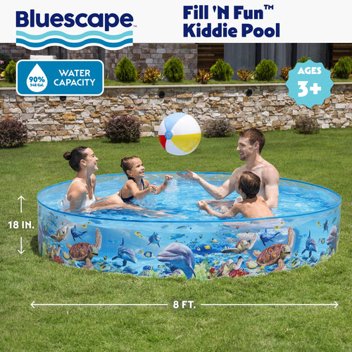 Bluescape Fill 'N Fun Play Pool 8' x 18