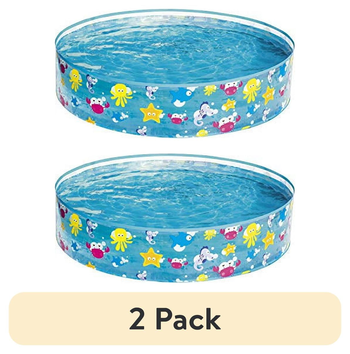 Fill-N-Fun Paddling Pool - 48 x 10 Inches, Blue