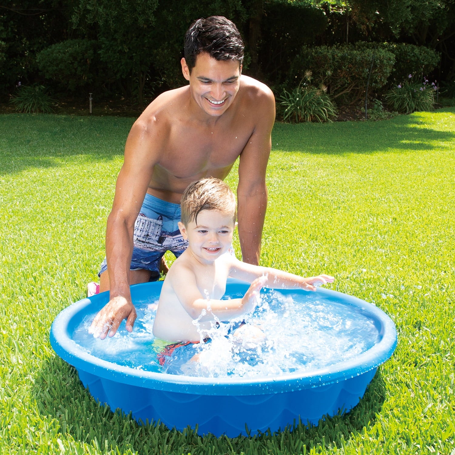 Bluescape 36 Blue Wading Kiddie Pool, Age 2 & up, Unisex