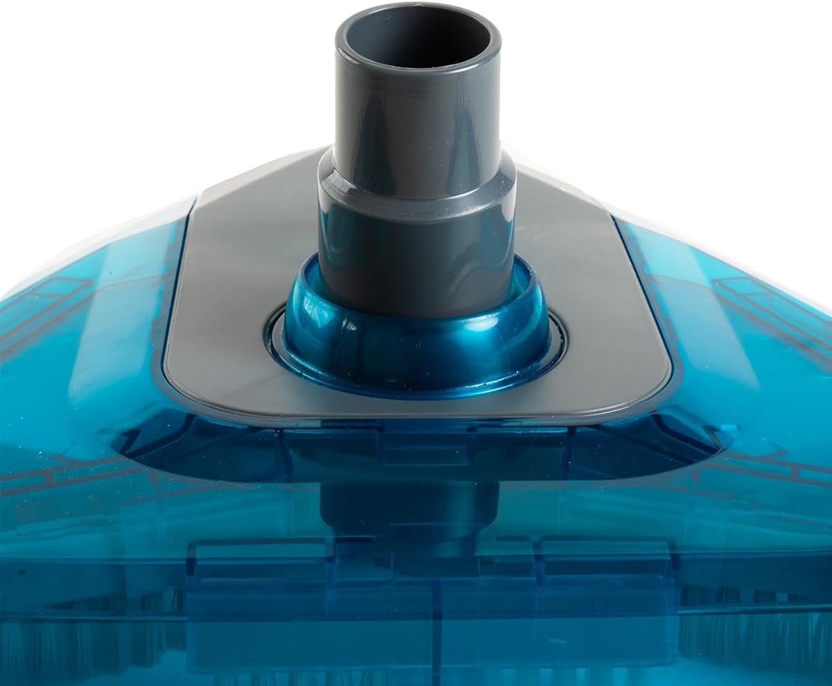 XtremepowerUS Weighted Triangle Pool Vacuum Head with Side Brushes, Universal Hose Adapter, Fits 1.25” & 1.5” Hoses, Pole Not Included