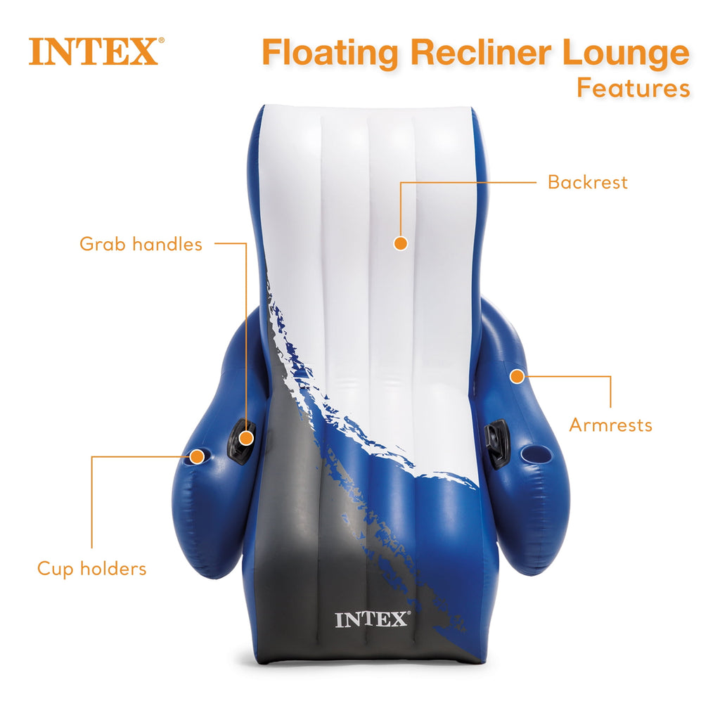 INTEX 18ft x 9ft x 52in Ultra XTR Above Ground Pool, Floats (2 Pack), & Inflatable Cooler