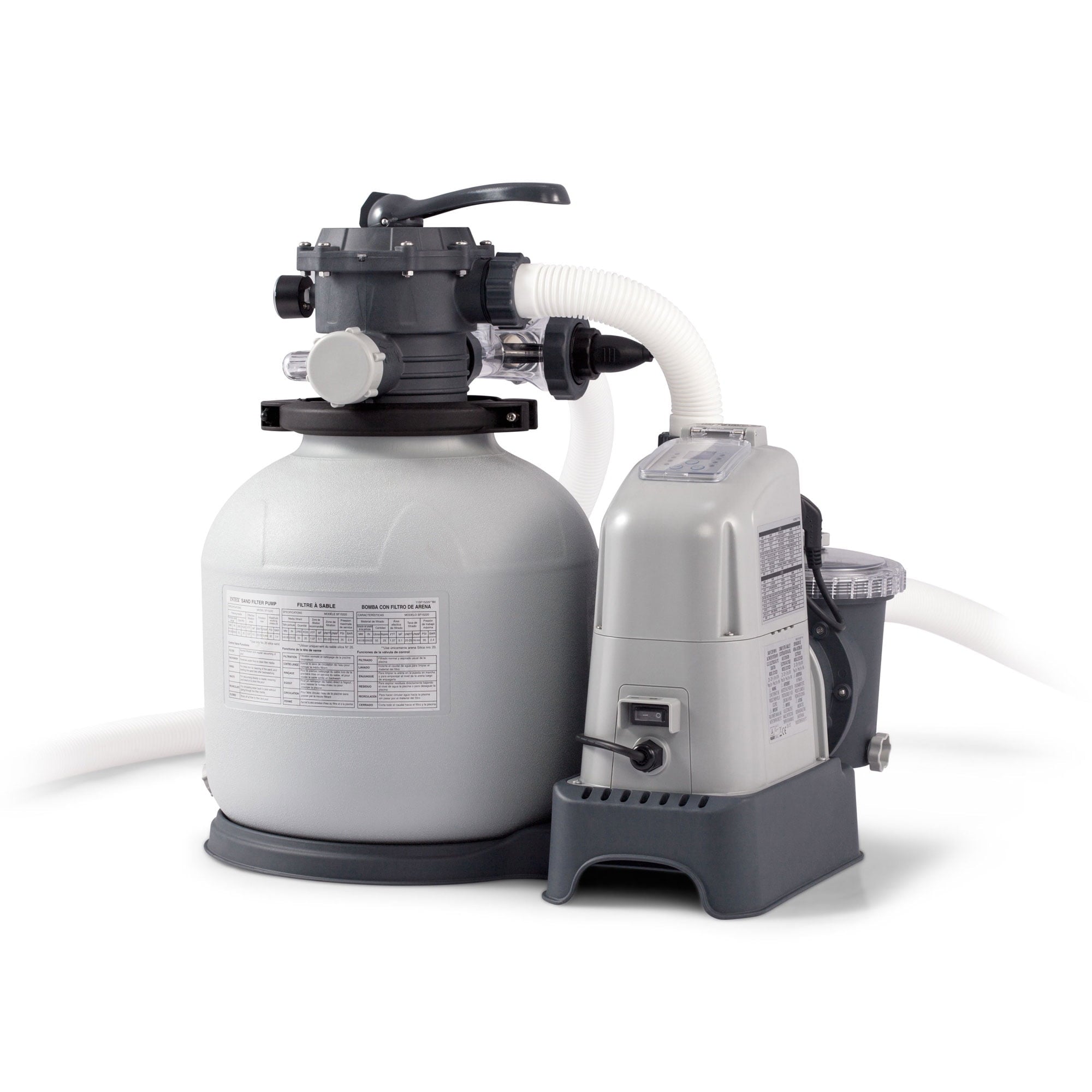 INTEX Ultra XTR 32ft x 16ft x 52in Above Ground Pool Set, Sand Filter Pump