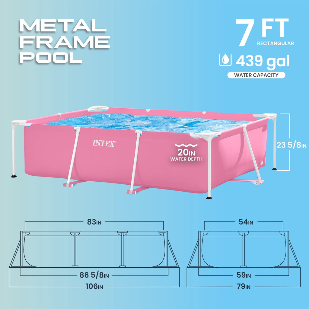 Intex 28295EP 10' x 30 Metal Frame Round Above Ground Swimming Pool - Pool Only