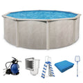 Aquarian Phoenix 18' x 52 Steel Frame DIY Family Above Ground Pool Kit