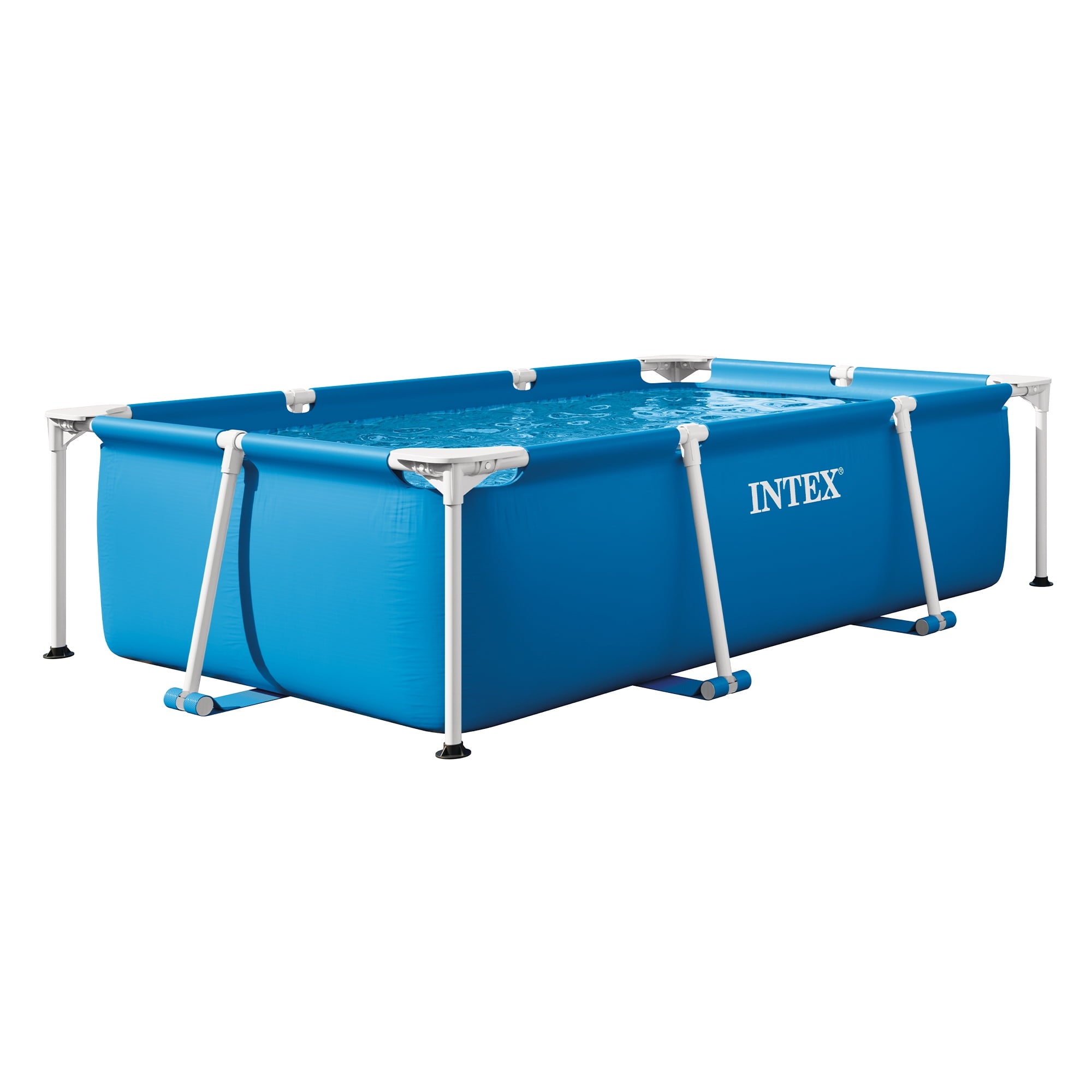 Intex 14.75' x 33 Rectangular Frame Above Ground Outdoor Swimming Pool