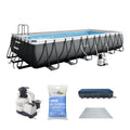 INTEX 24ft x 12ft x 52in Ultra XTR Above Ground Pool & OptiFlow 50lb Pool Filter Sand