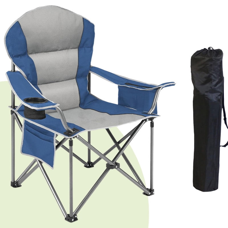Simenmax Zero Gravity Chair Set of 2, Reclining Folding Outdoor Chairs with Adjustable Headrest & Cup Holder, Anti - Gravity Loungers for Backyard, Patio, Lawn, Poolside,Blue