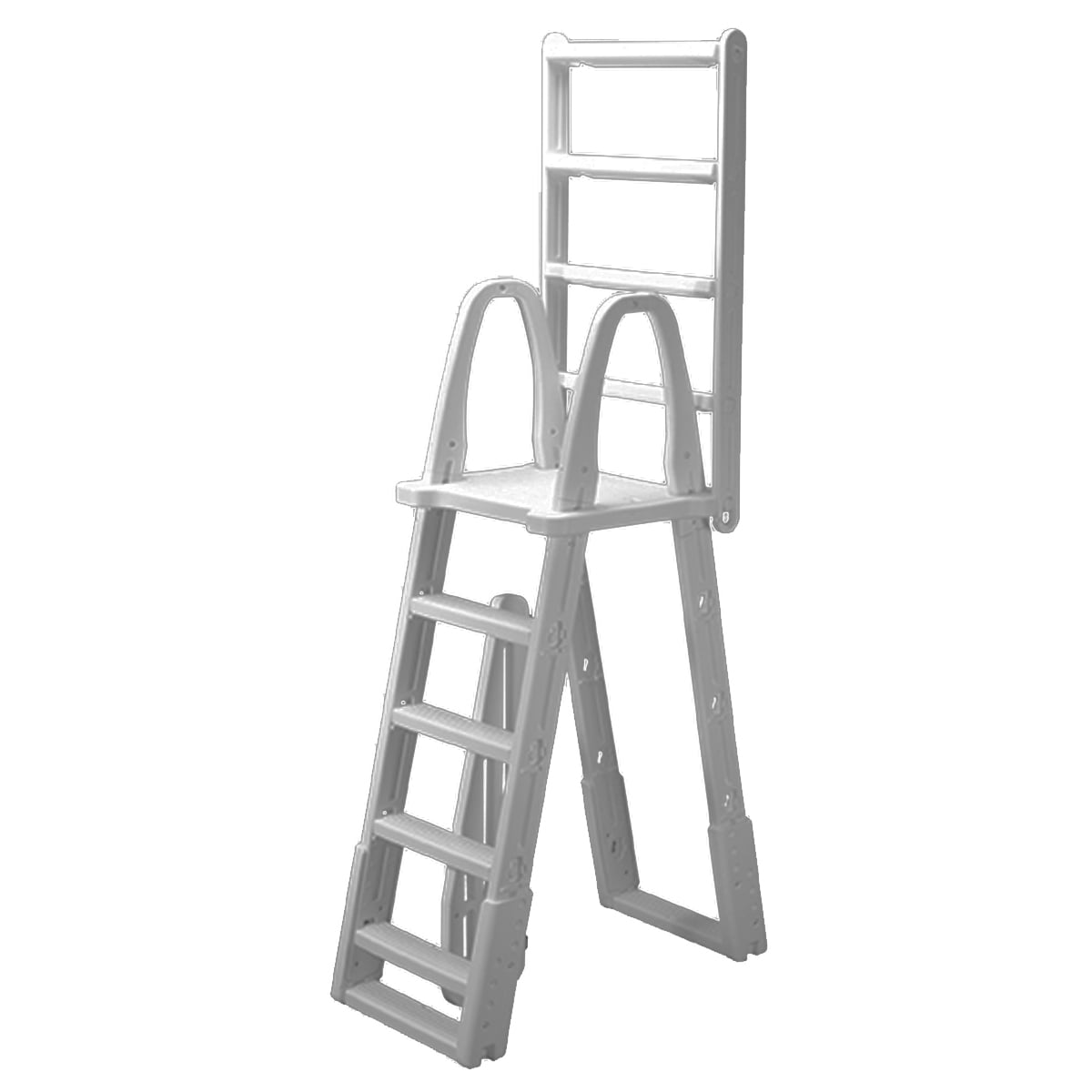 Aqua Select A-Frame Swing Up & Lock Ladder for Above Ground Pools