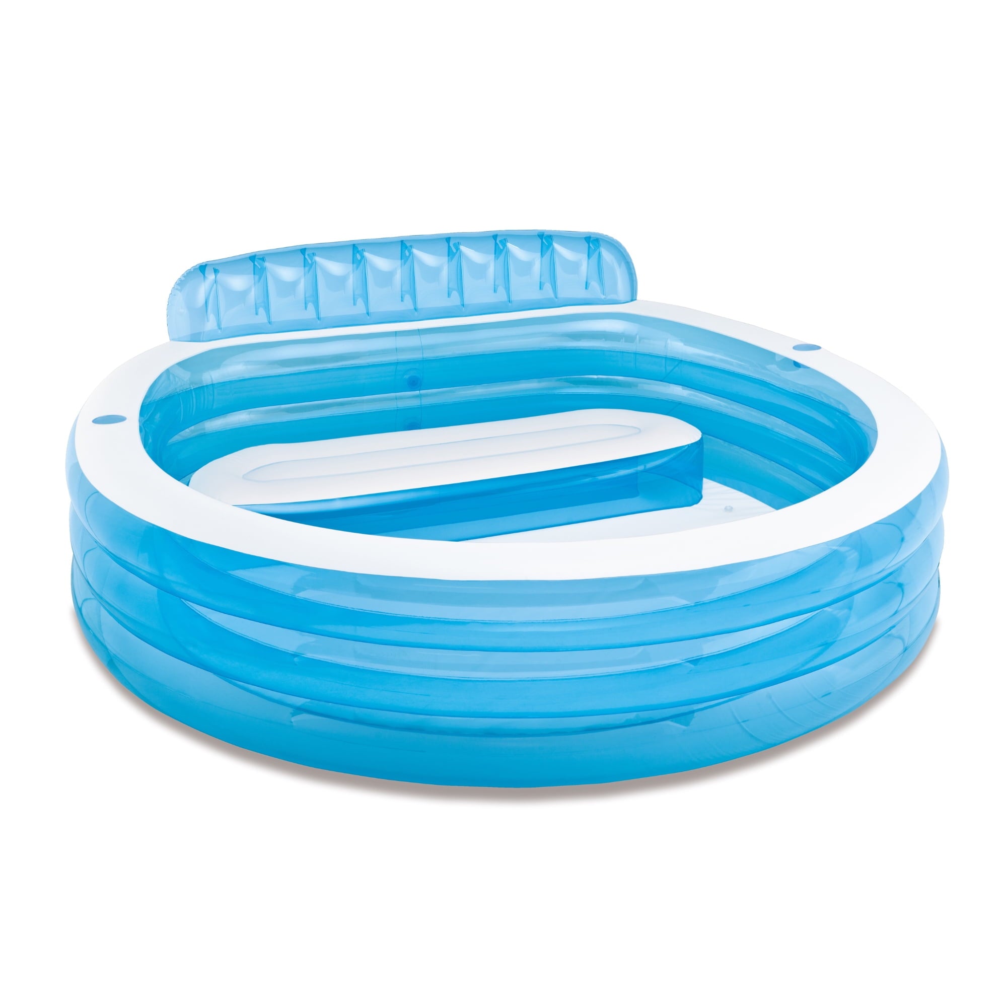 Intex Swim Center Round Inflatable Above Ground Family Lounge Outdoor Pool
