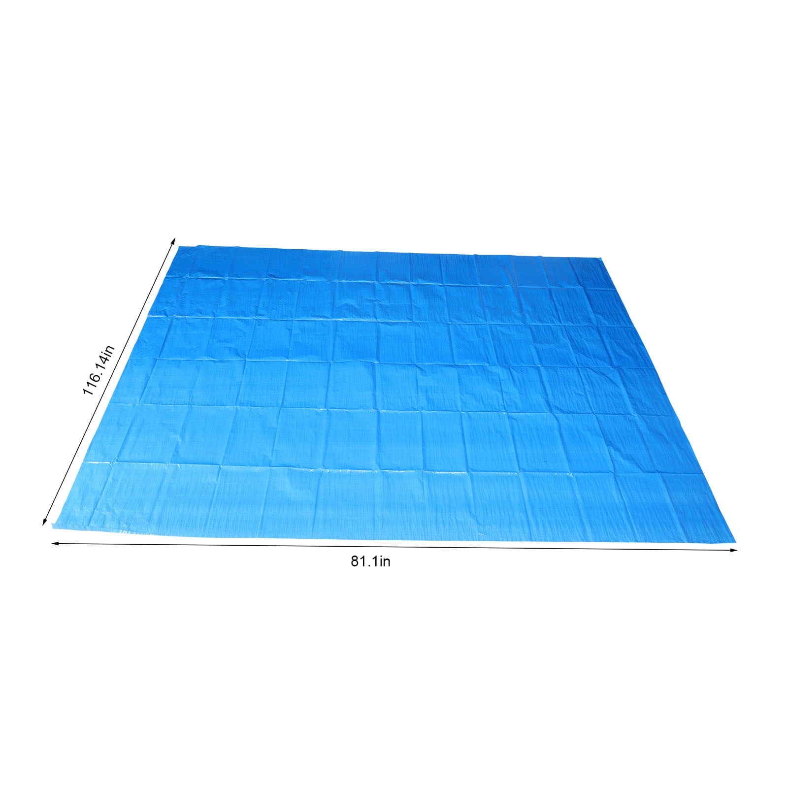 Loyerfyivos Inflatable Swimming Pool Ground Cloth, 500*300cm Full-Sized Large Inflatable Family Pool Ground Cloth, Summer Water Party, Outdoor, Garden Backyard, Suitable for Kids and Adults