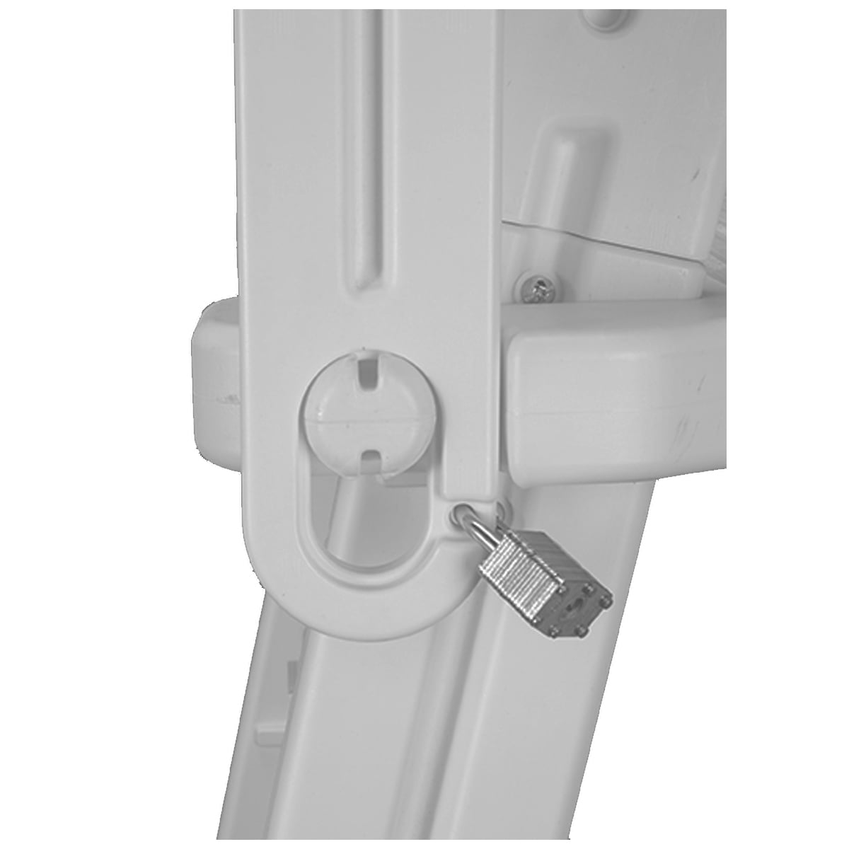 Aqua Select A-Frame Swing Up & Lock Ladder for Above Ground Pools